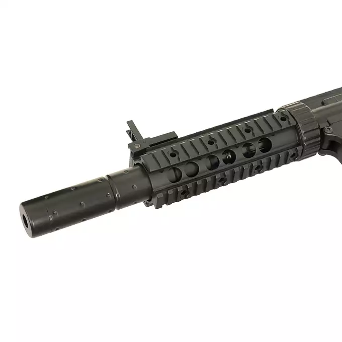 [Zestaw] CM.513 [CYMA] + Stalowy magazynek Mid-Cap na 150 kulek do serii AR-15/M4 - Black