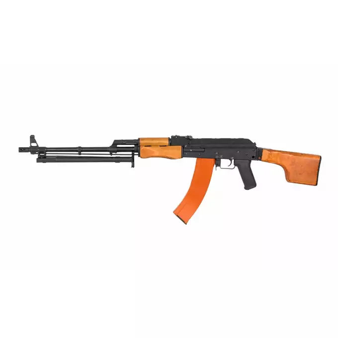 [Zestaw] CM.052S [CYMA] + Magazynek Mid-Cap na 200 kulek do serii AK74 - Czarny [CYMA]