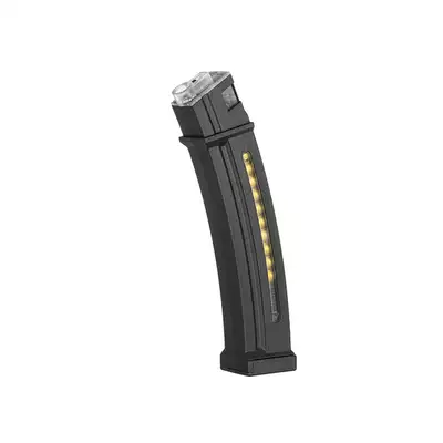 [Zestaw] Polimerowy magazynek na 130 kulek do MP5/MP5K - Black [CYMA]