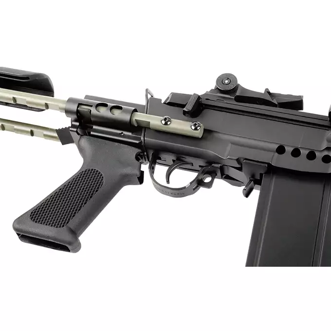 [Zestaw] CM.032G - Black [CYMA] + Stalowy magazynek Mi-Cap na 180 kulek do serii M14 - Black [CYMA]