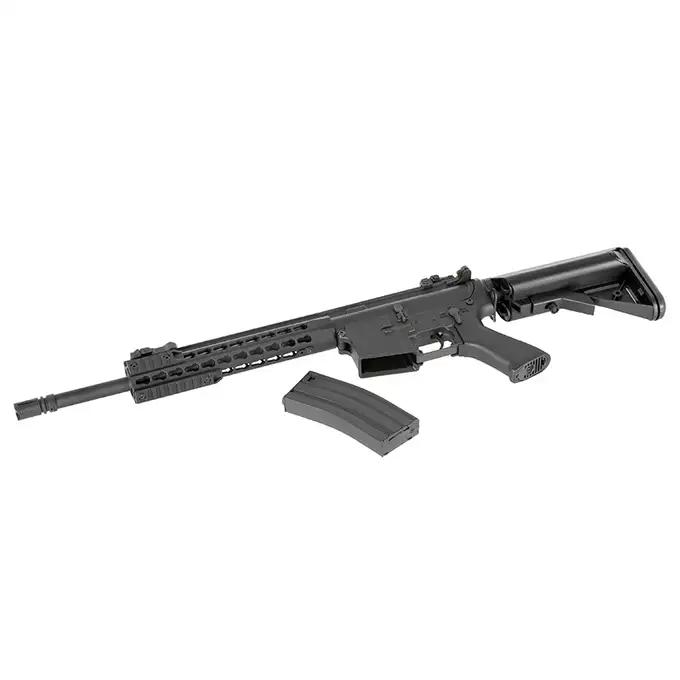 [Zestaw] CM.515 [CYMA] + Stalowy magazynek Mid-Cap na 150 kulek do serii AR-15/M4 - Black