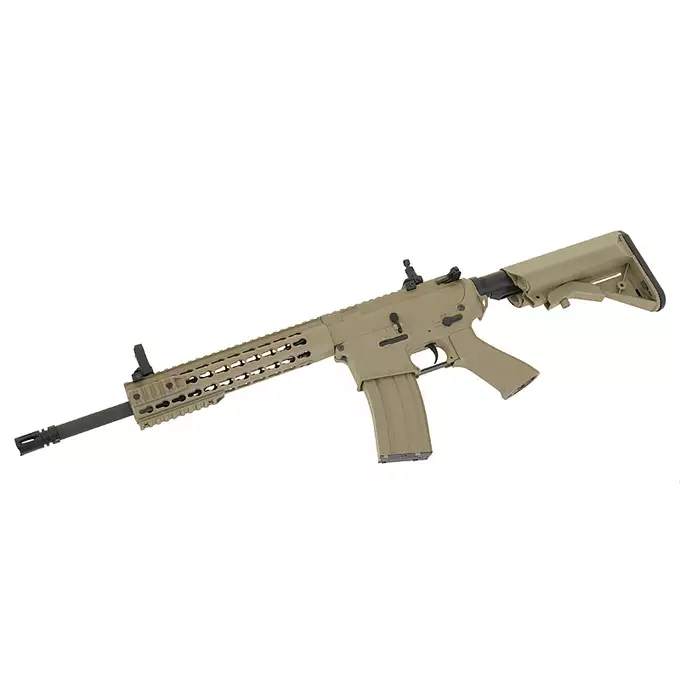 [Zestaw] CM.515 - Dark Earth [CYMA] + Stalowy magazynek Mid-Cap na 150 kulek do serii AR-15/M4 - Black