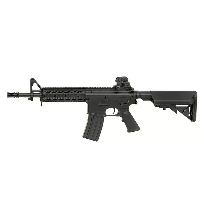 [Zestaw] CM.517 [CYMA] + Stalowy magazynek Mid-Cap na 150 kulek do serii AR-15/M4 - Black