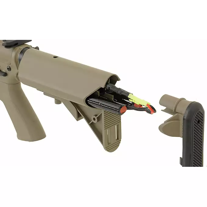 [Zestaw] CM.517 [CYMA] + Stalowy magazynek Mid-Cap na 150 kulek do serii AR-15/M4 - Black
