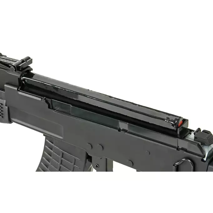 [Zestaw] CM.028U [CYMA] + Magazynek Mid-Cap na 140 kulek do AK47/AKM - Czarny [CYMA]