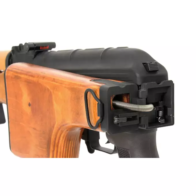 [Zestaw] CM.052S [CYMA] + Magazynek Mid-Cap na 200 kulek do serii AK74 - Czarny [CYMA]