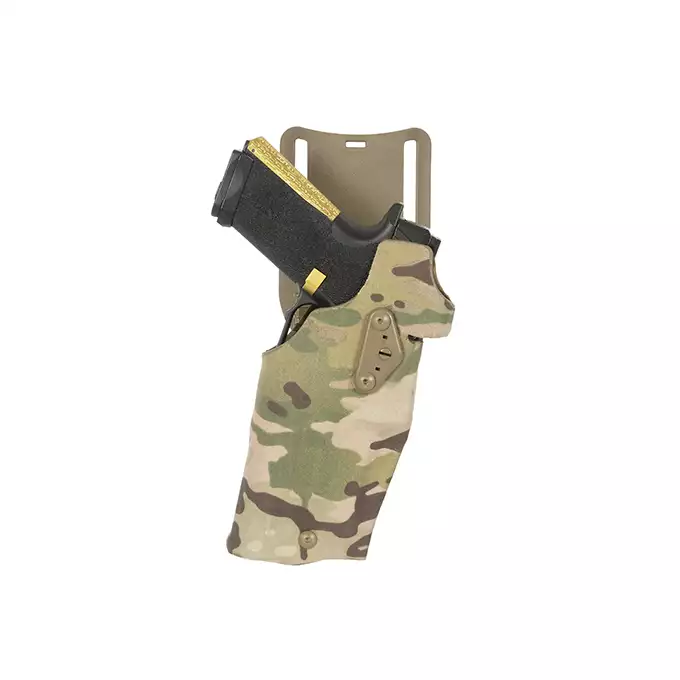 Airsoftowa kabura do pistoletów serii G z latarką - MULTICAMO [WETAC]