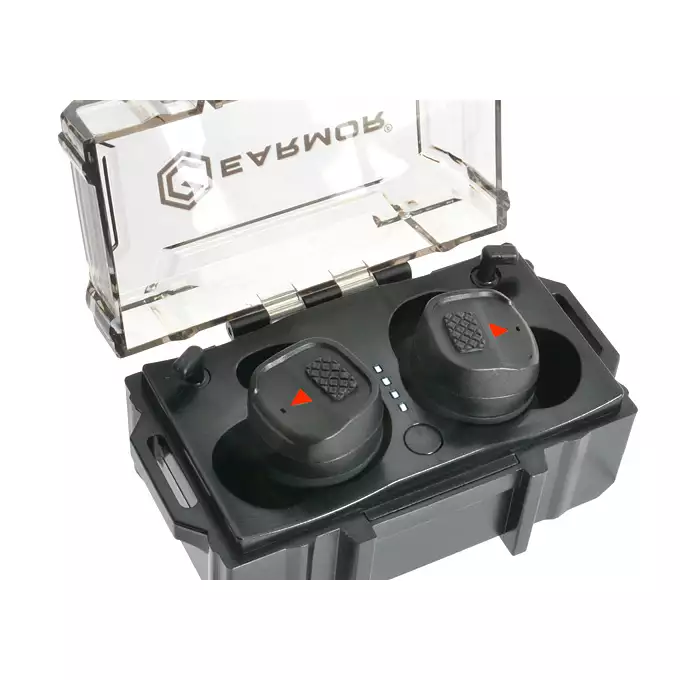 M20T Aktywne Ochronniki Słuchu z Funkcją Wireless - Black  [EARMOR]