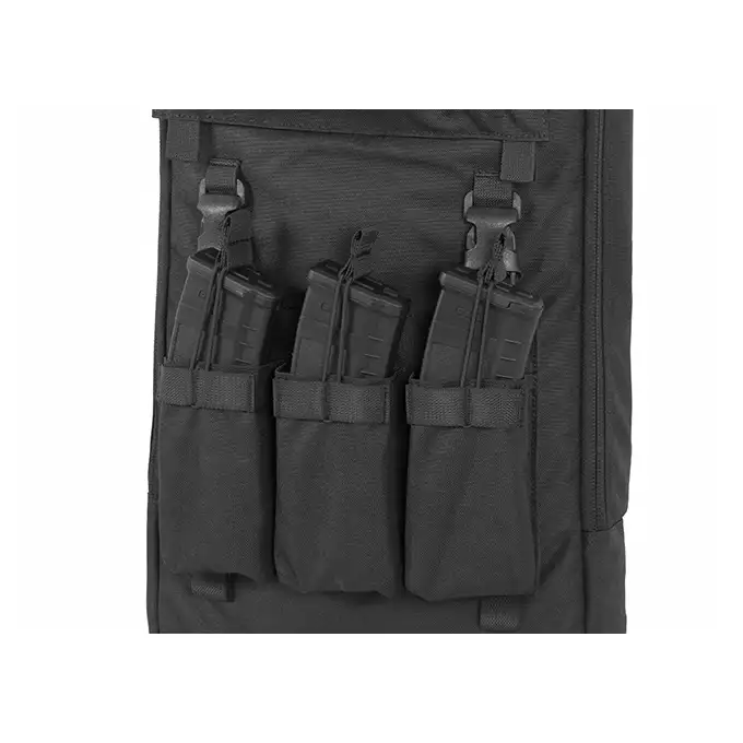 Sacoche a fusil 90cm TRAVEL avec panneau frontal a boucle - Multicam Black [8FIELDS]