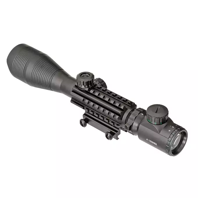 Mira telescópica 4-12x50EG con soporte integrado - Negro [PCS]