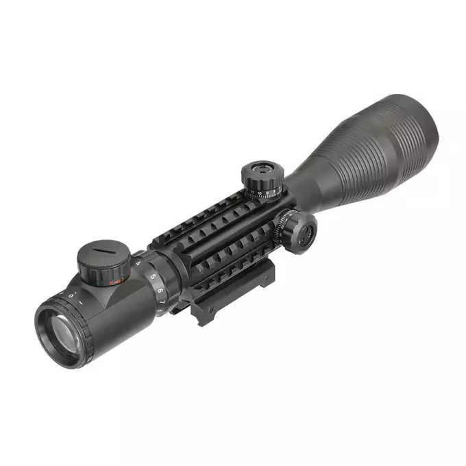 Mira telescópica 4-12x50EG con soporte integrado - Negro [PCS]
