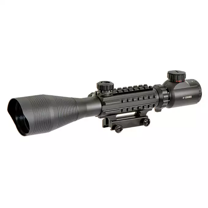 Mira telescópica 4-12x50EG con soporte integrado - Negro [PCS]