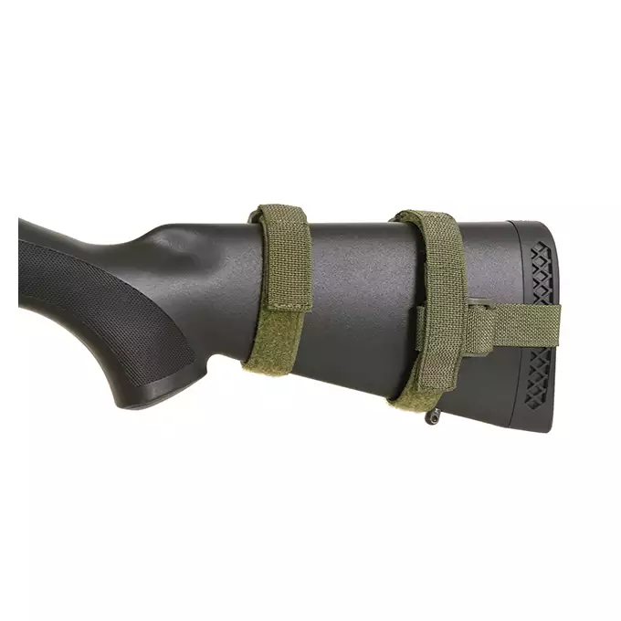 Ładownica na kolbę na naboje do strzelby - Olive [8FIELDS]