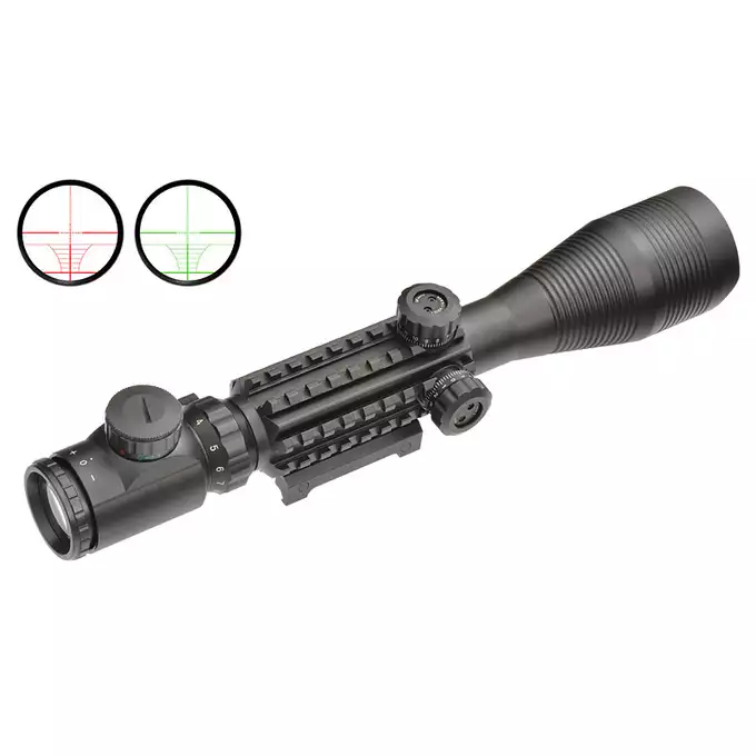 Mira telescópica 4-12x50EG con soporte integrado - Negro [PCS]