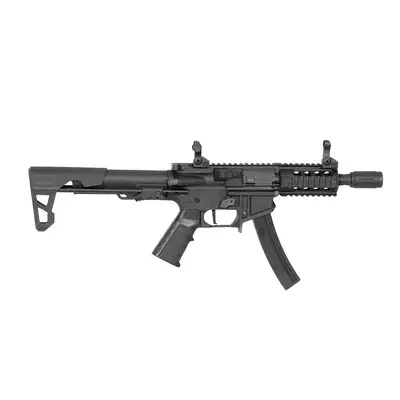 [Zestaw] PDW SBR Shorty - Black [King Arms] + AKUMULATOR AIRSOFTOWY 25C 800MAH 3S1P 11.1V LIPO GENS ACE G-TECH T-PLUG