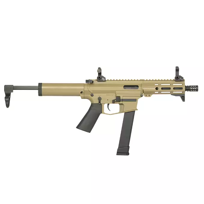 [Zestaw] Kompaktowa replika PDW Angstadt Arms UDP-9 G3 AEG - Tan [S&amp;T/EMG] + AKUMULATOR AIRSOFTOWY 25C 800MAH 3S1P 11.1V LIPO GENS ACE G-TECH T-PLUG