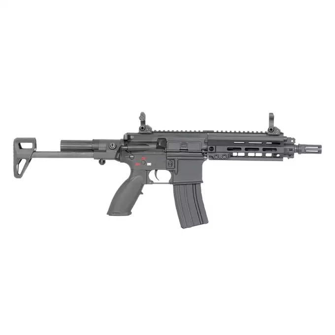 [Zestaw] ST46 PDW 10RS SMR Sports Line G3 AEG - Black [S&amp;T] + AKUMULATOR AIRSOFTOWY 25C 800MAH 3S1P 11.1V LIPO GENS ACE G-TECH T-PLUG