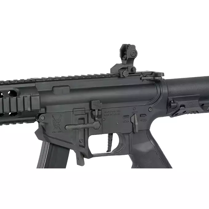 [Zestaw] PDW SBR Long - Black [King Arms] + AKUMULATOR AIRSOFTOWY 25C 800MAH 3S1P 11.1V LIPO GENS ACE G-TECH T-PLUG