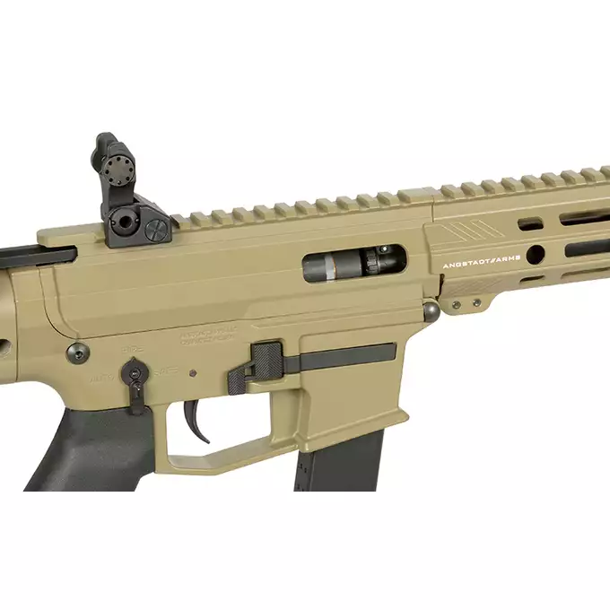 [Zestaw] Kompaktowa replika PDW Angstadt Arms UDP-9 G3 AEG - Tan [S&amp;T/EMG] + AKUMULATOR AIRSOFTOWY 25C 800MAH 3S1P 11.1V LIPO GENS ACE G-TECH T-PLUG