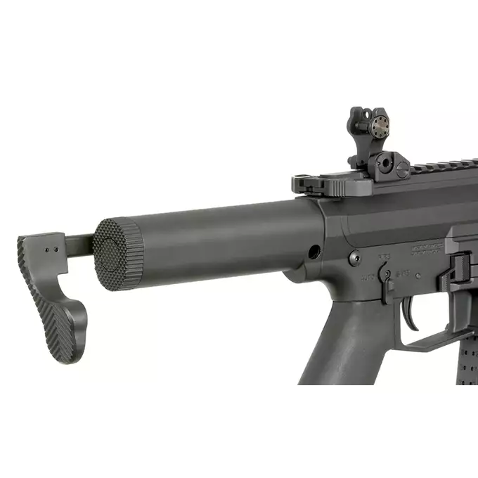 [Zestaw] Kompaktowa replika PDW Angstadt Arms UDP-9 G3 AEG - Black [S&amp;T/EMG] + AKUMULATOR AIRSOFTOWY 25C 800MAH 3S1P 11.1V LIPO GENS ACE G-TECH T-PLUG