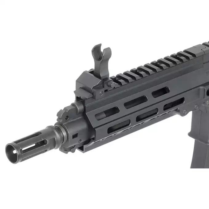 [Zestaw] ST46 PDW 10RS SMR Sports Line G3 AEG - Black [S&amp;T] + AKUMULATOR AIRSOFTOWY 25C 800MAH 3S1P 11.1V LIPO GENS ACE G-TECH T-PLUG