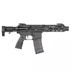 [Zestaw] Replika Daniel Defense DDM4 PDW SBR - Black [EMG] + AKUMULATOR AIRSOFTOWY 25C 800MAH 3S1P 11.1V LIPO GENS ACE G-TECH T-PLUG