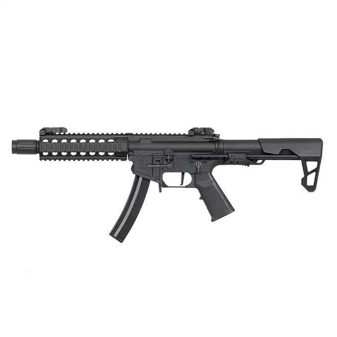 [Zestaw] PDW SBR Long - Black [King Arms] + AKUMULATOR AIRSOFTOWY 25C 800MAH 3S1P 11.1V LIPO GENS ACE G-TECH T-PLUG