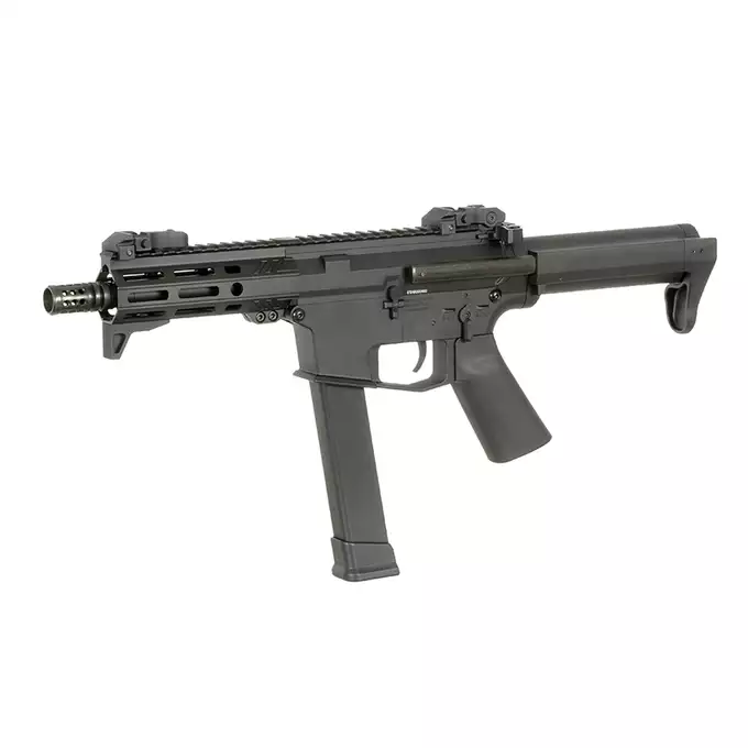 [Zestaw] Kompaktowa replika PDW Angstadt Arms UDP-9 G3 AEG - Black [S&amp;T/EMG] + AKUMULATOR AIRSOFTOWY 25C 800MAH 3S1P 11.1V LIPO GENS ACE G-TECH T-PLUG