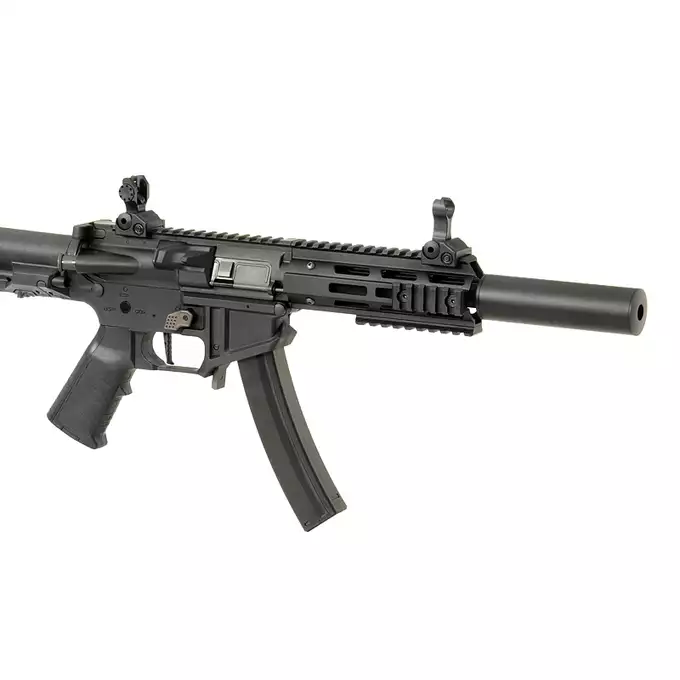 [Zestaw] PDW SBR SD - Black [King Arms] + AKUMULATOR AIRSOFTOWY 25C 800MAH 3S1P 11.1V LIPO GENS ACE G-TECH T-PLUG