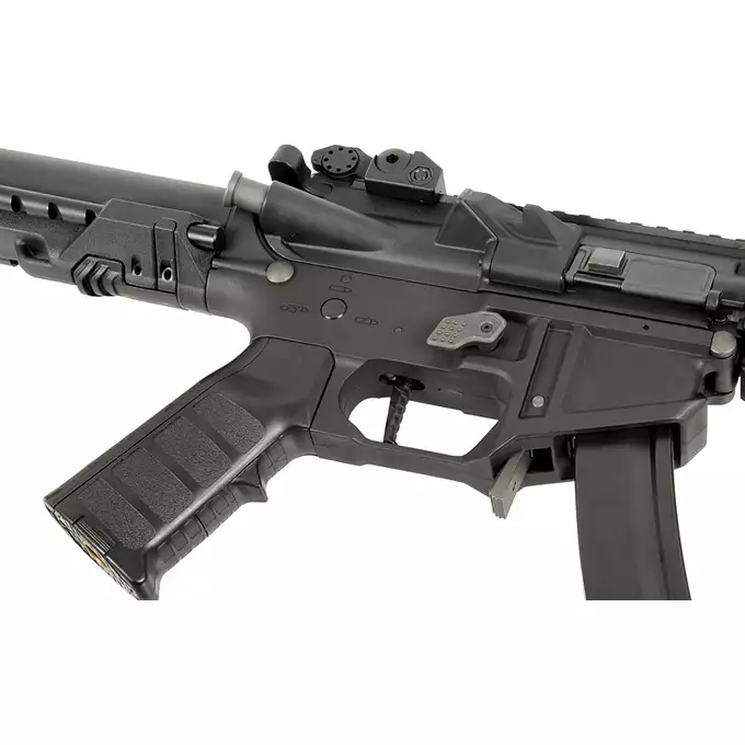 [Zestaw] PDW SBR SD - Black [King Arms] + AKUMULATOR AIRSOFTOWY 25C 800MAH 3S1P 11.1V LIPO GENS ACE G-TECH T-PLUG