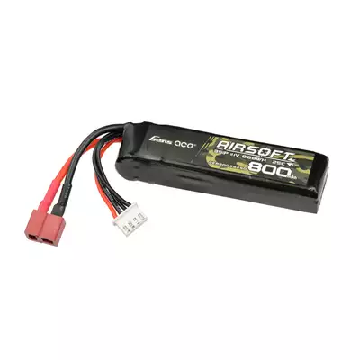 [Zestaw] PDW SBR Long - Black [King Arms] + AKUMULATOR AIRSOFTOWY 25C 800MAH 3S1P 11.1V LIPO GENS ACE G-TECH T-PLUG