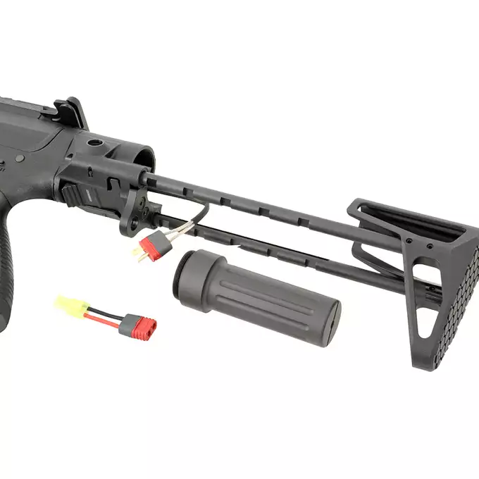 [Zestaw] AR15 PDW AT-AR03 [Arcturus] + AKUMULATOR AIRSOFTOWY 25C 800MAH 3S1P 11.1V LIPO GENS ACE G-TECH T-PLUG