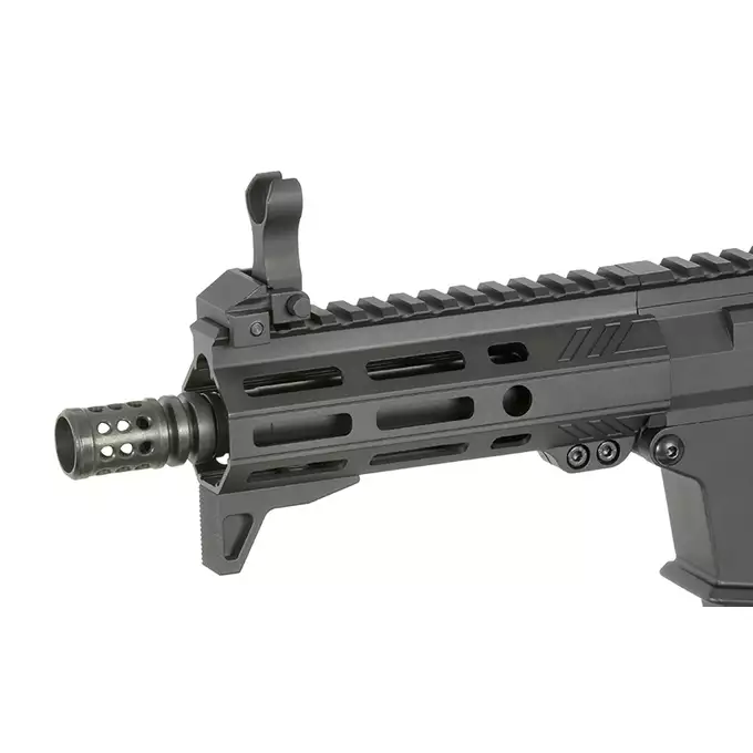 [Zestaw] Kompaktowa replika PDW Angstadt Arms UDP-9 G3 AEG - Black [S&amp;T/EMG] + AKUMULATOR AIRSOFTOWY 25C 800MAH 3S1P 11.1V LIPO GENS ACE G-TECH T-PLUG