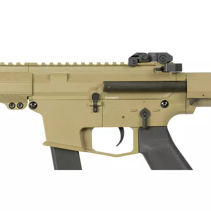 [Zestaw] Kompaktowa replika PDW Angstadt Arms UDP-9 G3 AEG - Tan [S&amp;T/EMG] + AKUMULATOR AIRSOFTOWY 25C 800MAH 3S1P 11.1V LIPO GENS ACE G-TECH T-PLUG