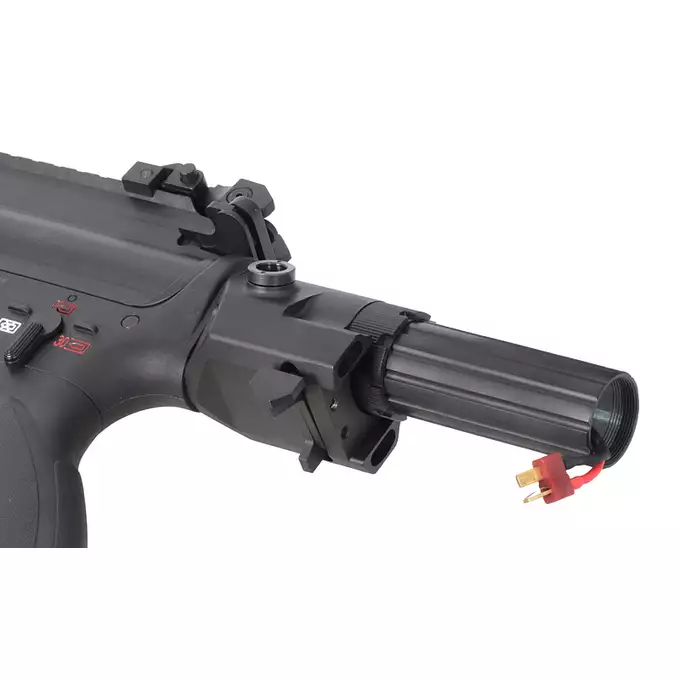 [Zestaw] ST46 PDW 10RS SMR Sports Line G3 AEG - Black [S&amp;T] + AKUMULATOR AIRSOFTOWY 25C 800MAH 3S1P 11.1V LIPO GENS ACE G-TECH T-PLUG