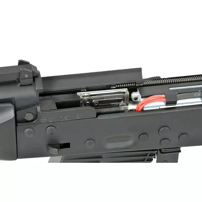 [Zestaw] Replika Strzelby Półautomatycznej SAIGA-12K [Double Bell] + Magazynek Hi-cap 300 kulek do SAIGA-12K [Double Bell]