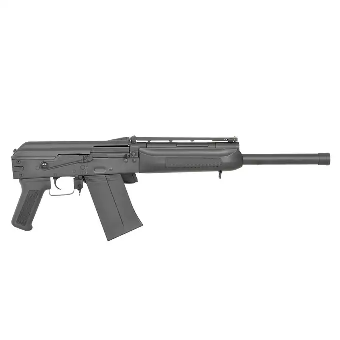 [Zestaw] Replika Strzelby Półautomatycznej SAIGA-12K [Double Bell] + Magazynek Hi-cap 300 kulek do SAIGA-12K [Double Bell]