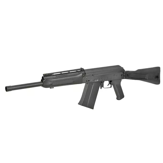[Zestaw] Replika Strzelby Półautomatycznej SAIGA-12K [Double Bell] + Magazynek Hi-cap 300 kulek do SAIGA-12K [Double Bell]