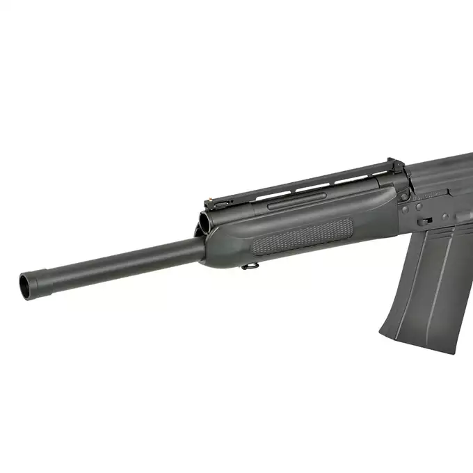 [Zestaw] Replika Strzelby Półautomatycznej SAIGA-12K [Double Bell] + Magazynek Hi-cap 300 kulek do SAIGA-12K [Double Bell]