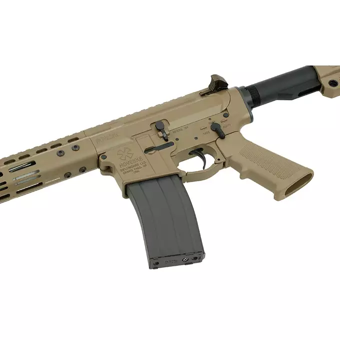 [Zestaw] Replika karabinka Noveske N4 MWS Gen3 GBBr - Tan [EMG] + Magazynek na Green Gaz do Karabinków Double Eagle MWS 35 kulek - Black [DE]