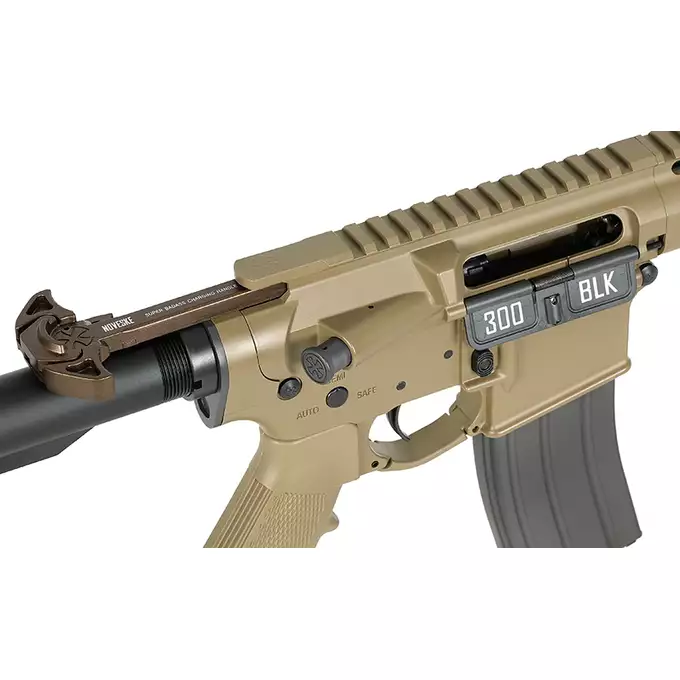 [Zestaw] Replika karabinka Noveske N4 MWS Gen3 GBBr - Tan [EMG] + Magazynek na Green Gaz do Karabinków Double Eagle MWS 35 kulek - Black [DE]