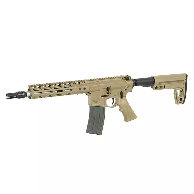 [Zestaw] Replika karabinka Noveske N4 MWS Gen3 GBBr - Tan [EMG] + Magazynek na Green Gaz do Karabinków Double Eagle MWS 35 kulek - Black [DE]