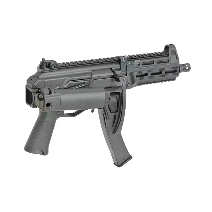 [Zestaw] WE06 Full Metal GBBR replika pistoletu maszynowego [WELL PRO] + Magazynek Green Gaz do Pistoletów Maszynowych WE06-GM [WELLPRO]
