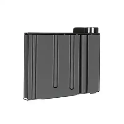 SR25/AR10 Stalowy krótki magazynek na 40 kulek - Black [Double Bell]