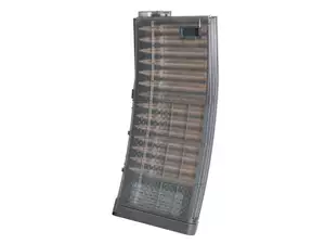Chargeur Polymere Lancer L5 AWM Mid-Cap 190 Billes M4/AR15 [EMG]