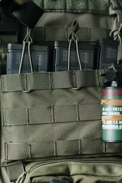 Chargeur Polymere Lancer L5 AWM Mid-Cap 190 Billes M4/AR15 [EMG]