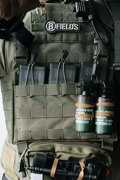 Chargeur Polymere Lancer L5 AWM Mid-Cap 190 Billes M4/AR15 [EMG]