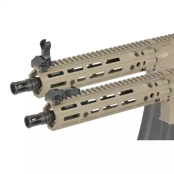 Replika Daniel Defense MK18 RIII 10.3" Eshooter ETU - FDE [EMG]