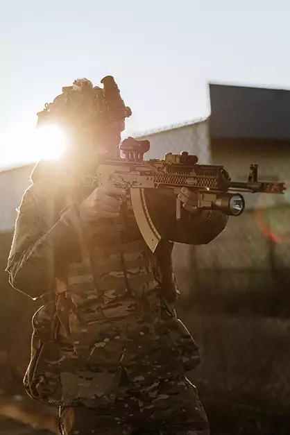 AK-47/AKM Tactical Rifle Replica CM.113 Eshooter ETU [CYMA]