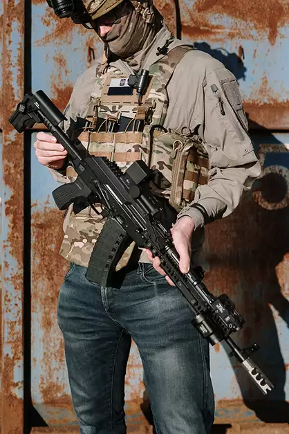 AK-74 Tactical Rifle Replica CM.113A Eshooter ETU [CYMA]